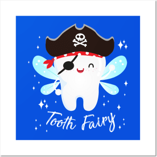 Pirate Tooth Fairy Posters and Art